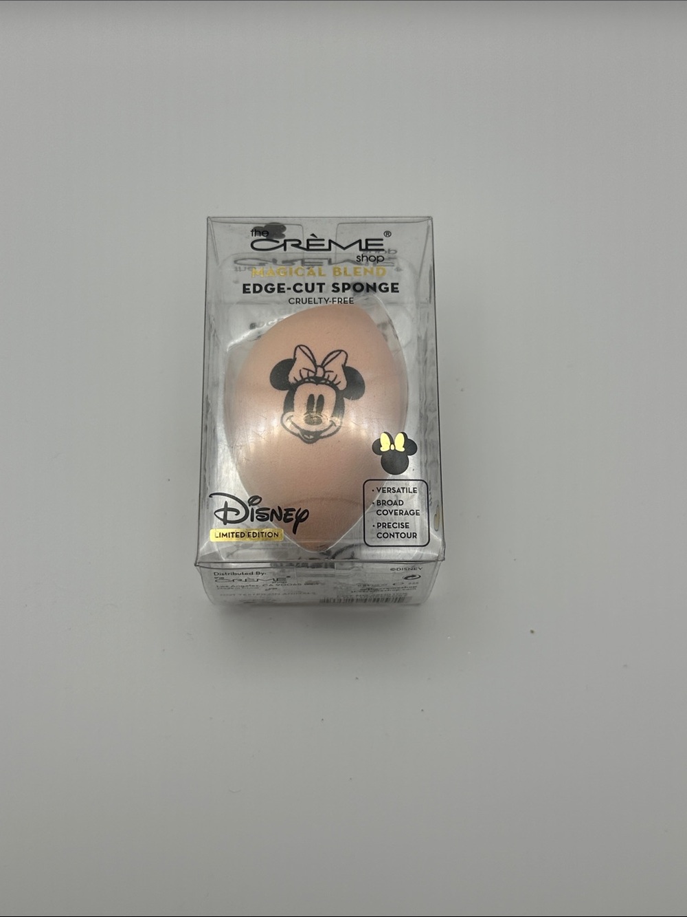 Disney Minnie Edge-Cut Makeup Sponge - Peach